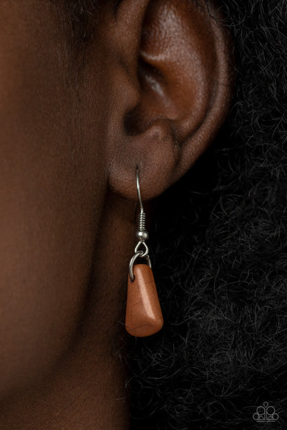 Mojave Empress - brown - Paparazzi necklace