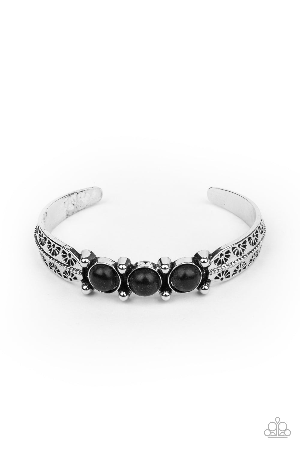 Mojave Glyphs - black - Paparazzi bracelet