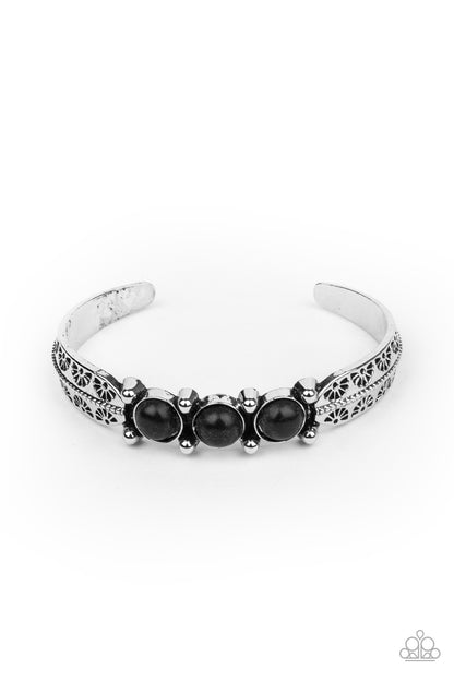 Mojave Glyphs - black - Paparazzi bracelet