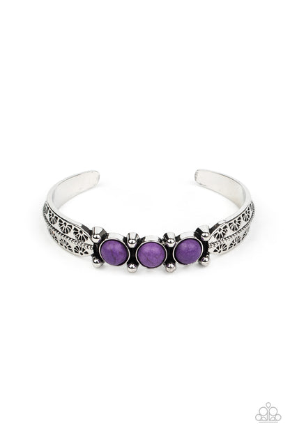 Mojave Glyphs - purple - Paparazzi bracelet