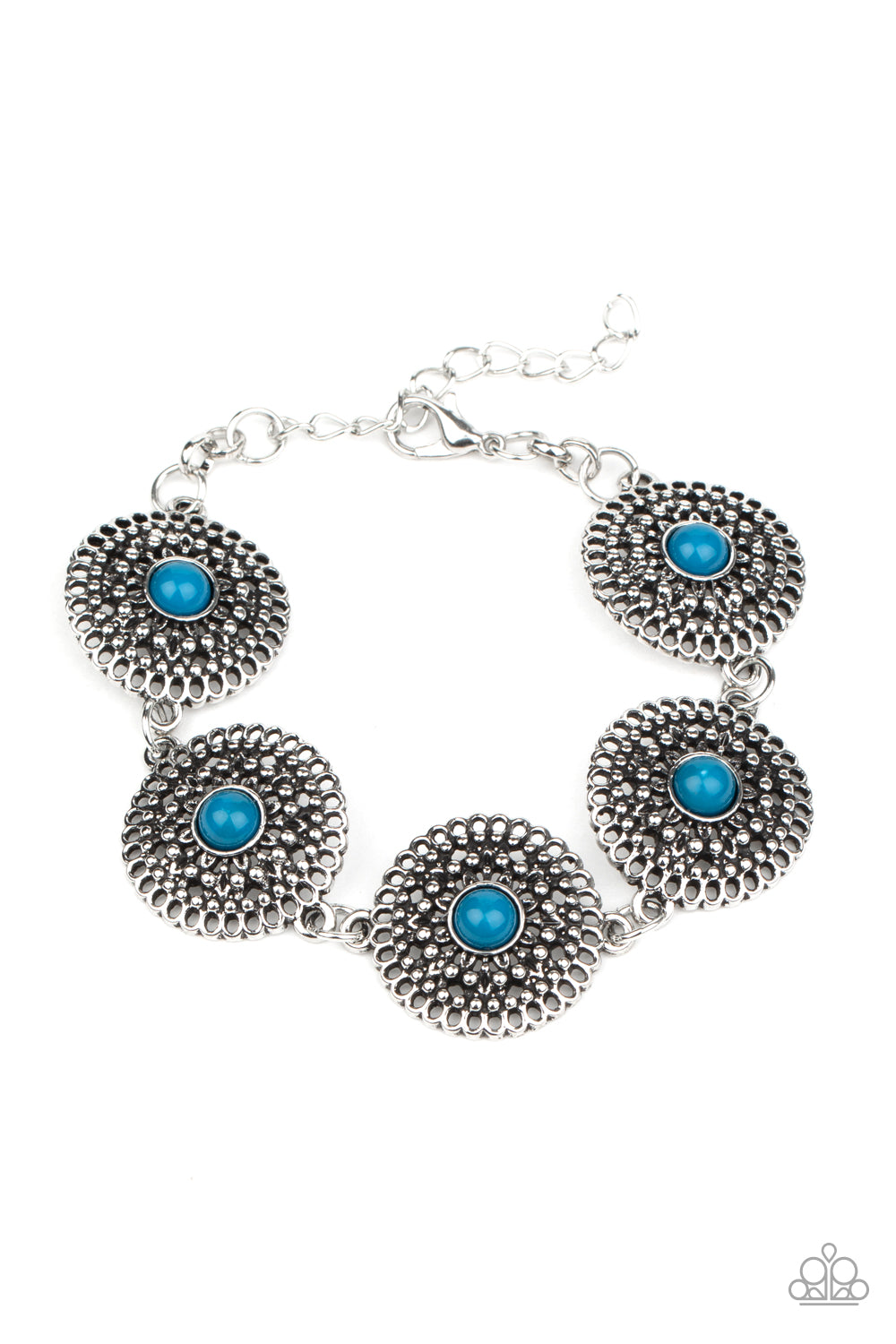 Mojave Mandalas - blue - Paparazzi bracelet – JewelryBlingThing