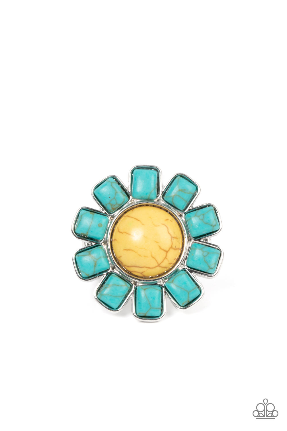 Mojave Marigold - yellow - Paparazzi ring