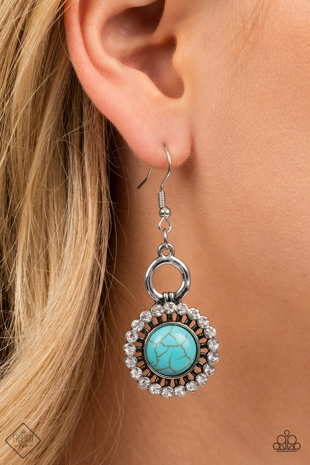 Mojave Mogul - blue - Paparazzi earrings