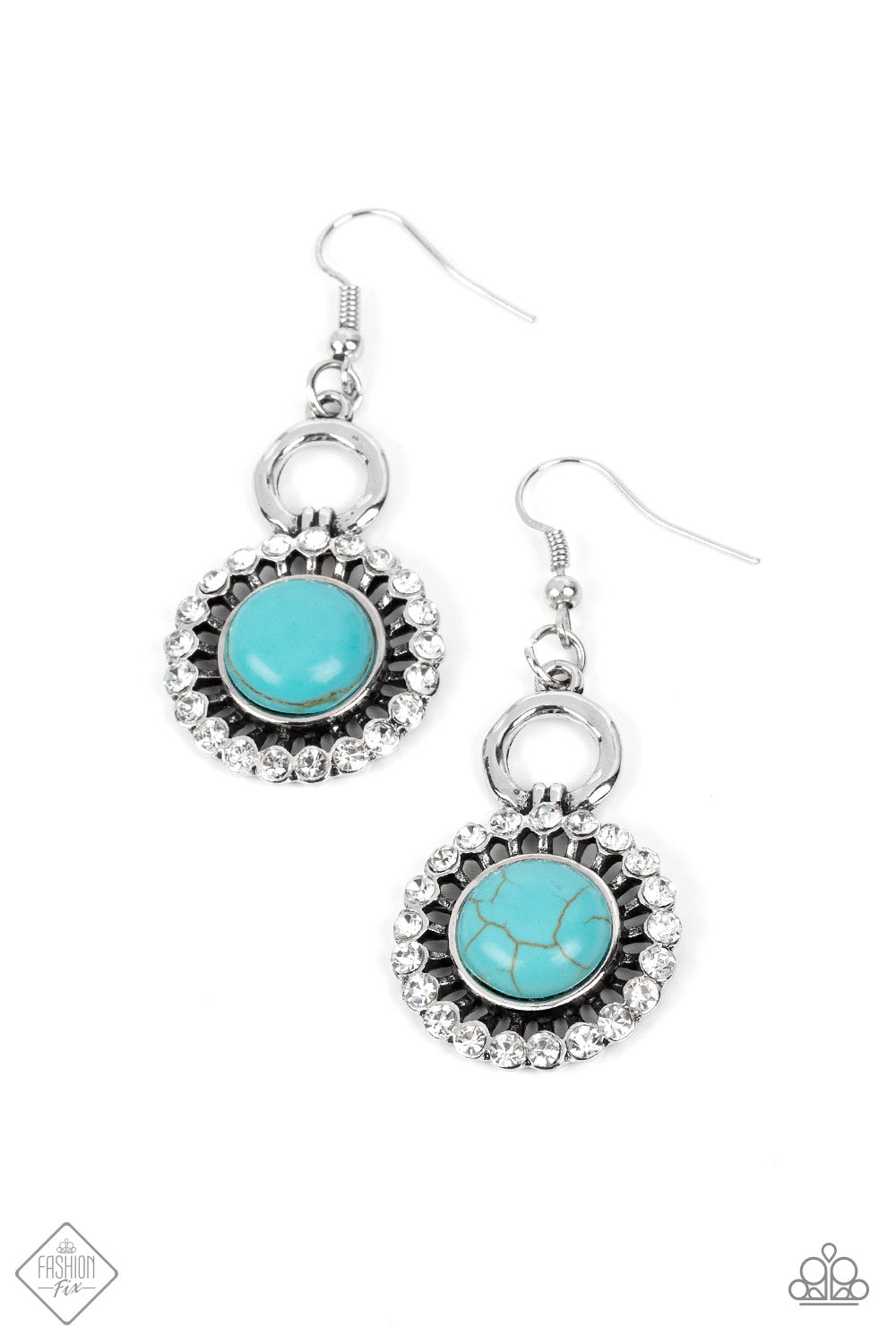 Mojave Mogul - blue - Paparazzi earrings