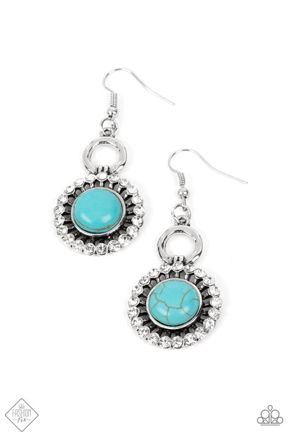 Mojave Mogul - blue - Paparazzi earrings