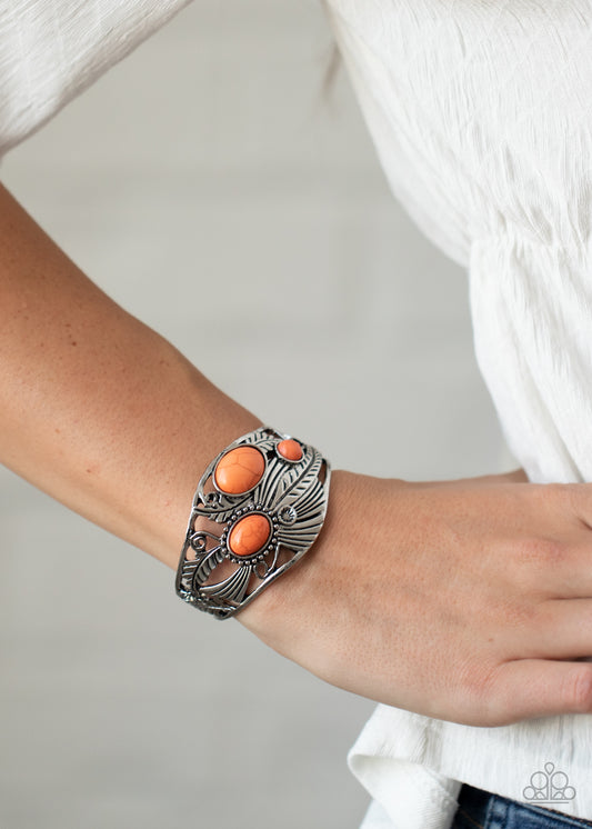 Mojave Moods - orange - Paparazzi bracelet