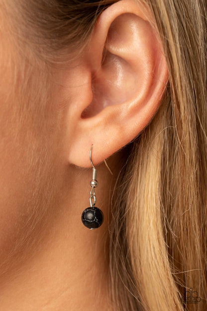 Mojave Moon - black - Paparazzi necklace