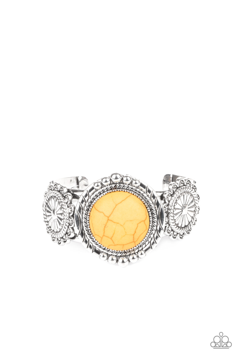 Mojave Motif - yellow - Paparazzi bracelet – JewelryBlingThing