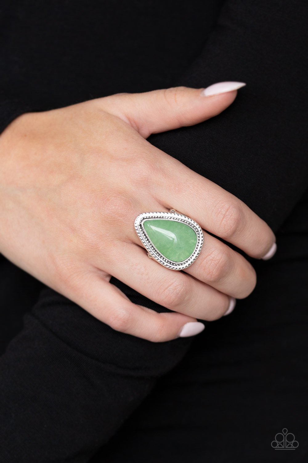 Mojave Mist-green-Paparazzi ring