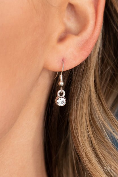 Mom Moments - white - Paparazzi necklace