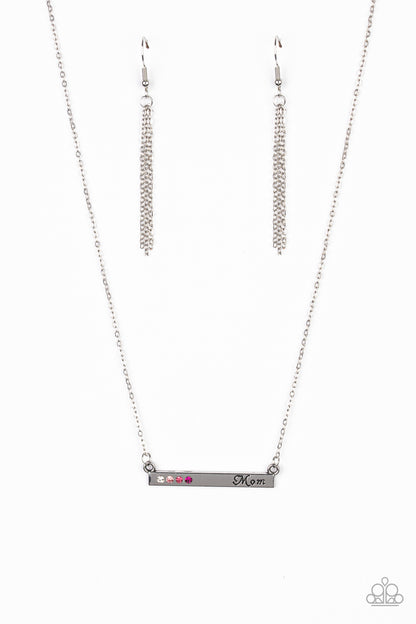 Moms Do It Better - pink - Paparazzi necklace