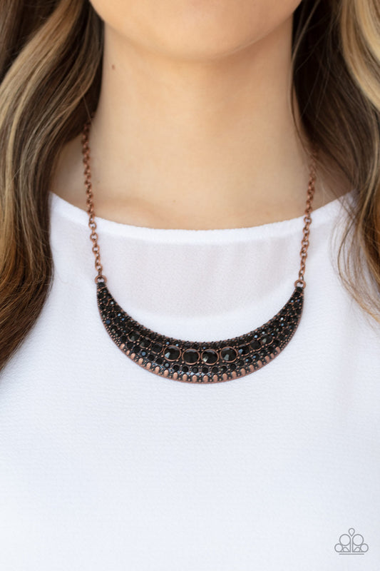 Moon Child Magic - copper - Paparazzi necklace