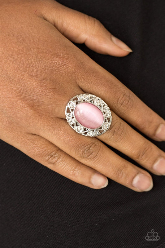 Moonlit Marigold - pink - Paparazzi ring