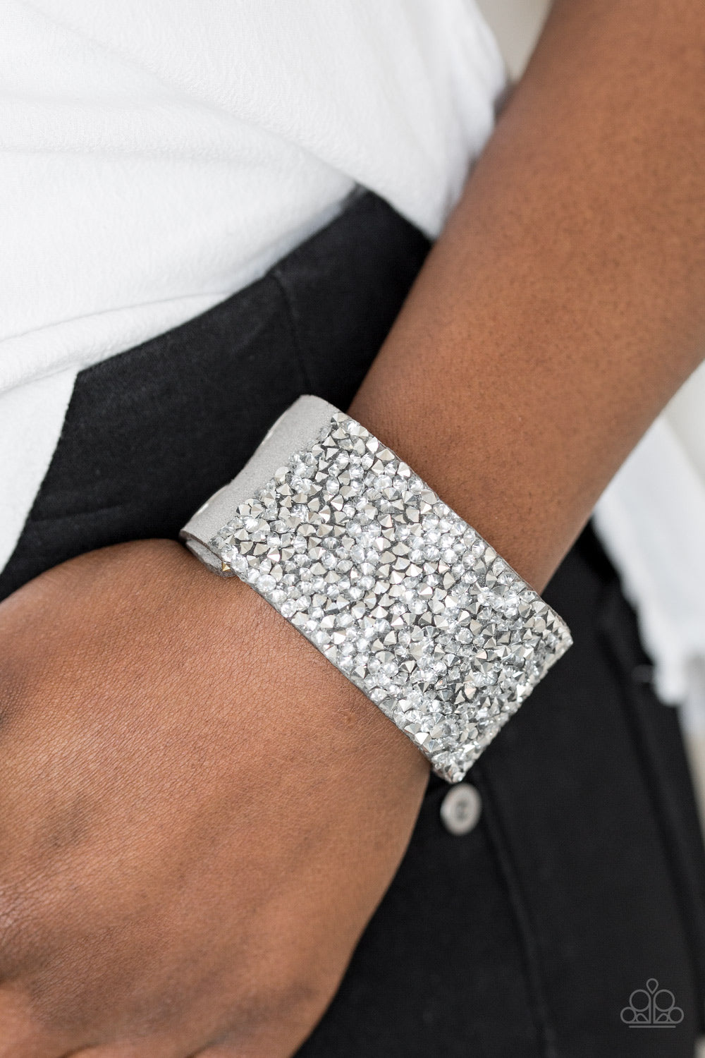 More Bang For Your Buck - silver - Paparazzi bracelet