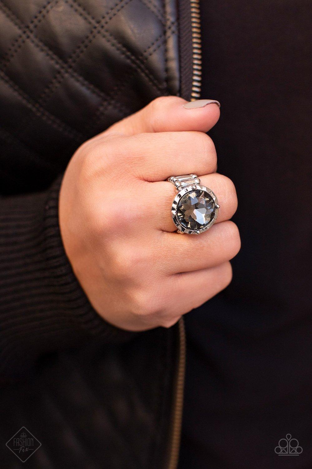 More or SHAMELESS-silver-Paparazzi ring