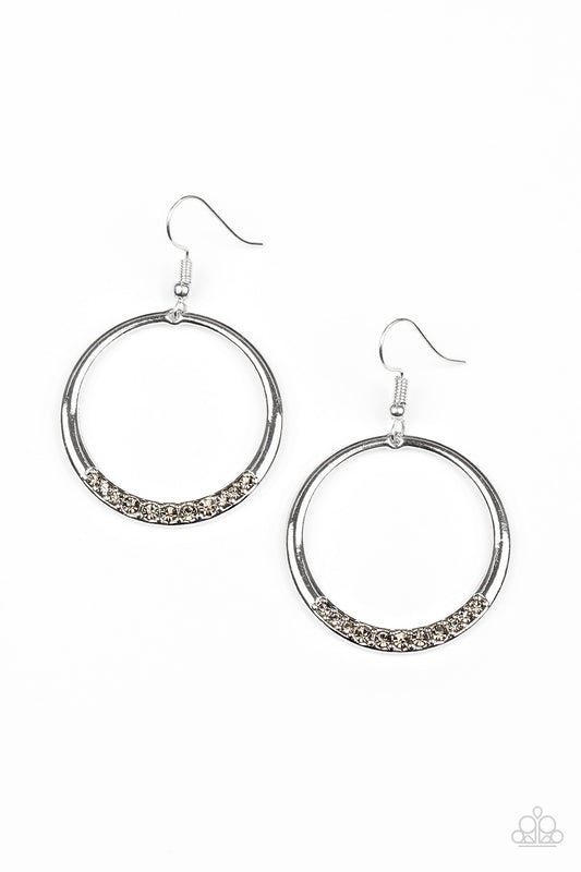 Morning Mimosas - silver - Paparazzi earrings