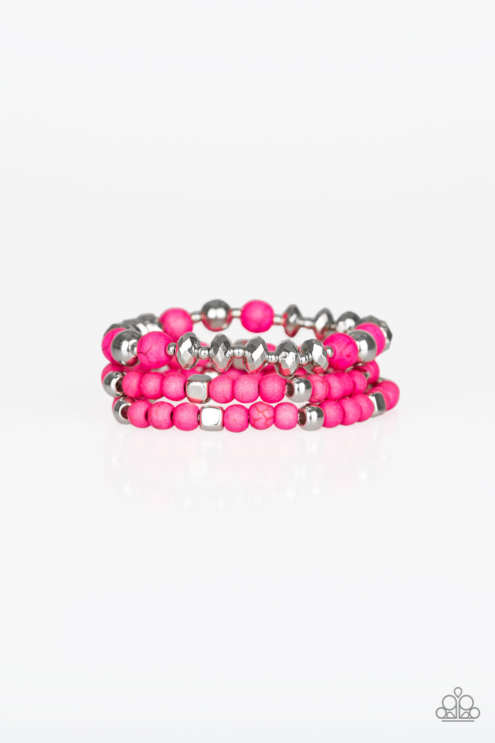 Mountain Artist - pink - Paparazzi bracelet