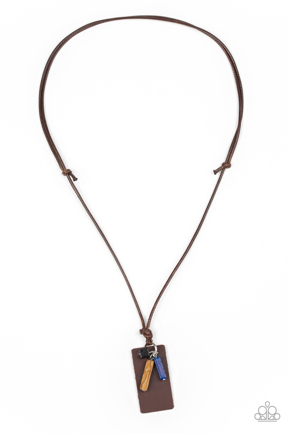 Mountain Scout - brown - Paparazzi mens necklace