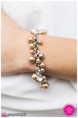 Mr and Mrs - brown - Paparazzi bracelet