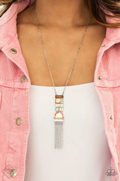 Ms. DIY - multi - Paparazzi necklace