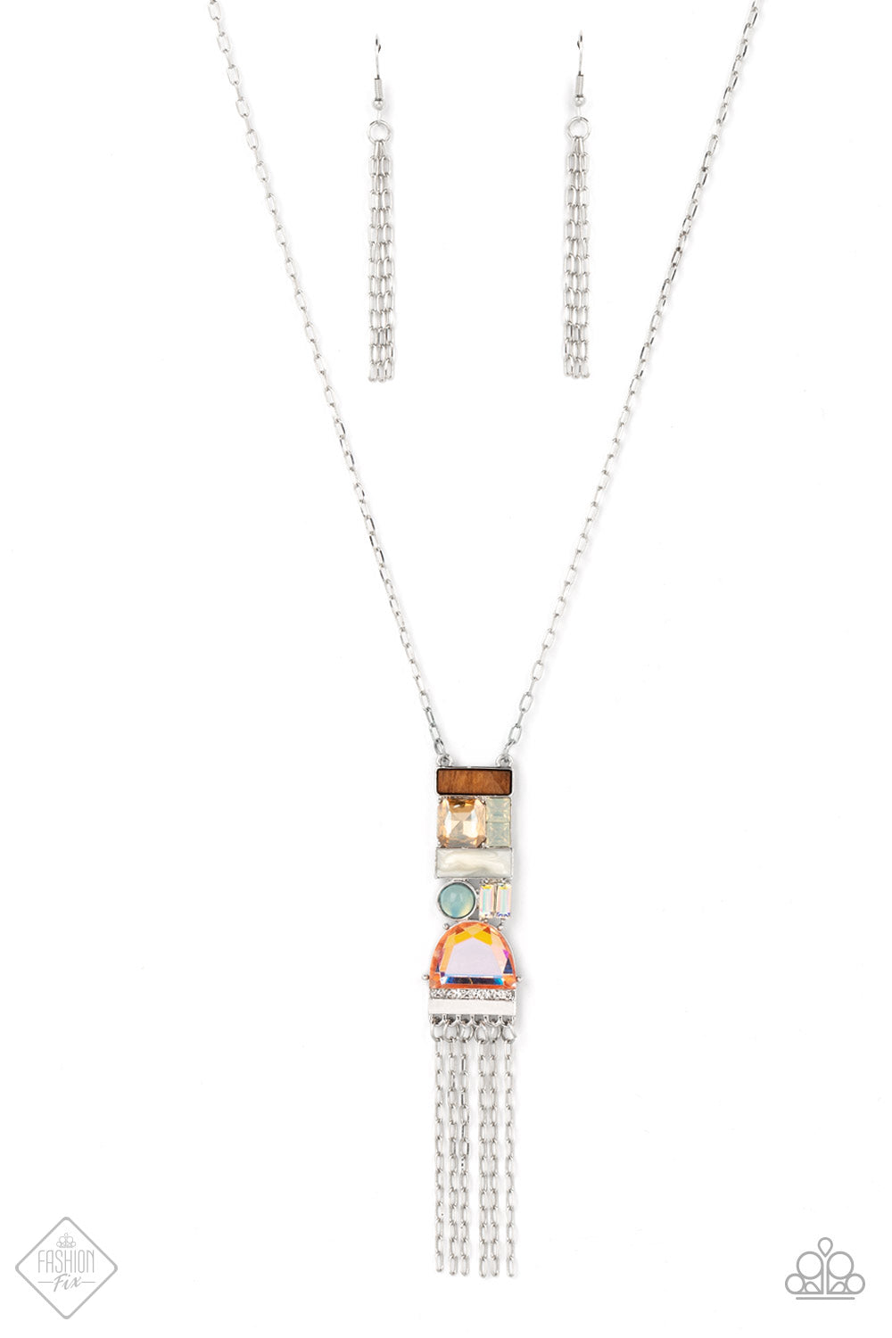 Ms. DIY - multi - Paparazzi necklace