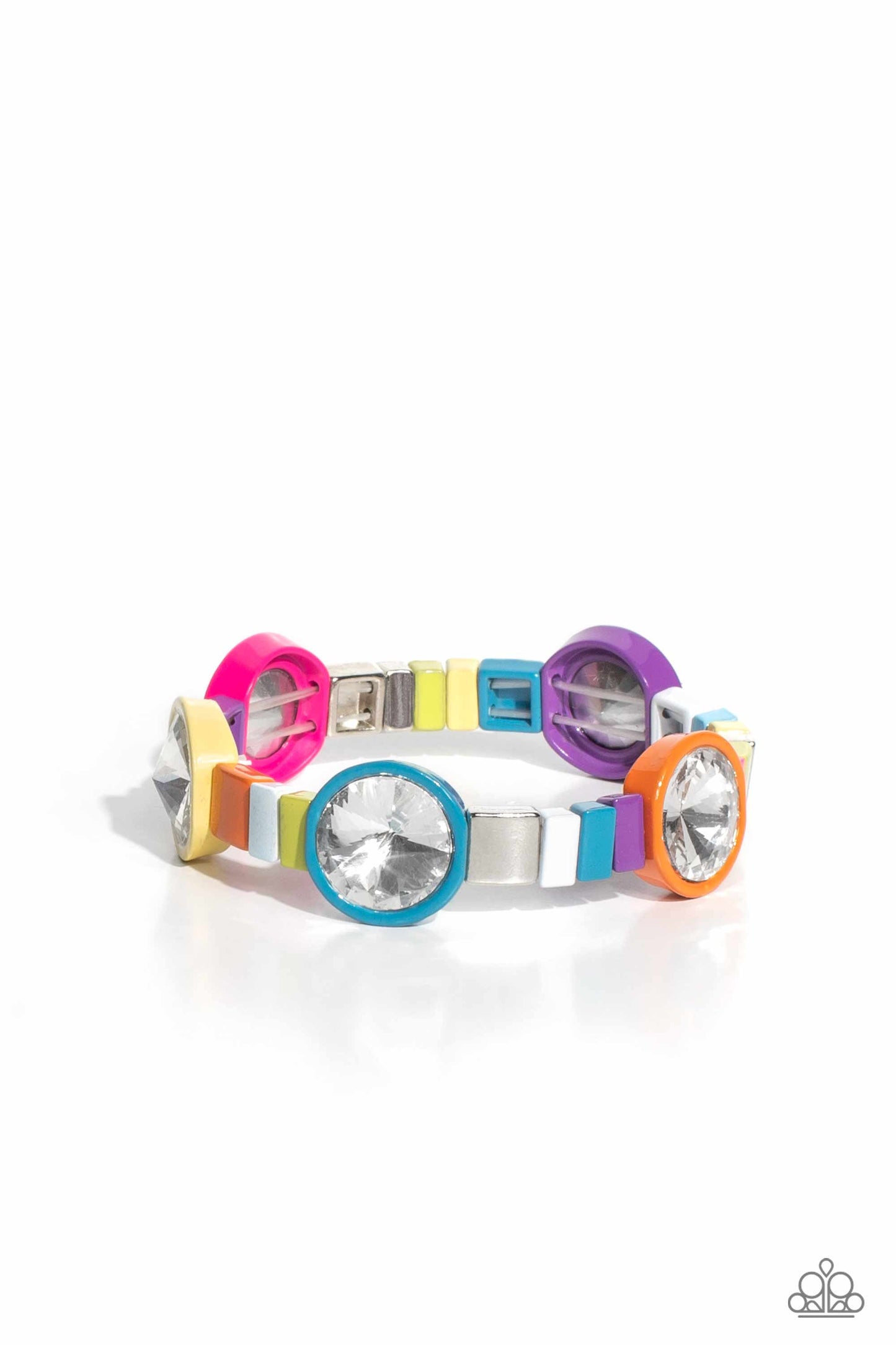 Multicolored Madness - multi - Paparazzi bracelet
