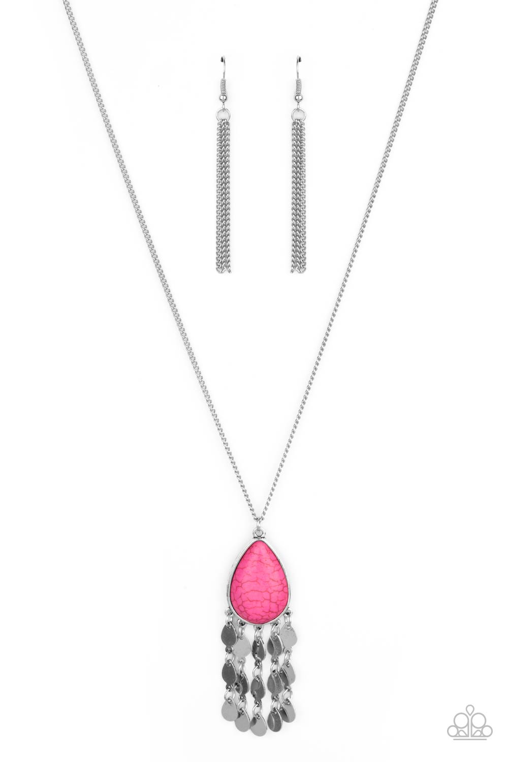 Musically Mojave - pink - Paparazzi necklace