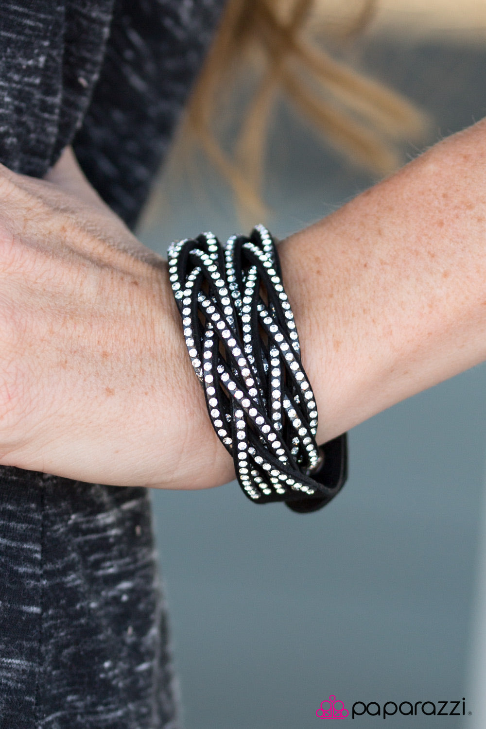 Musing Maverick - Black - Paparazzi bracelet