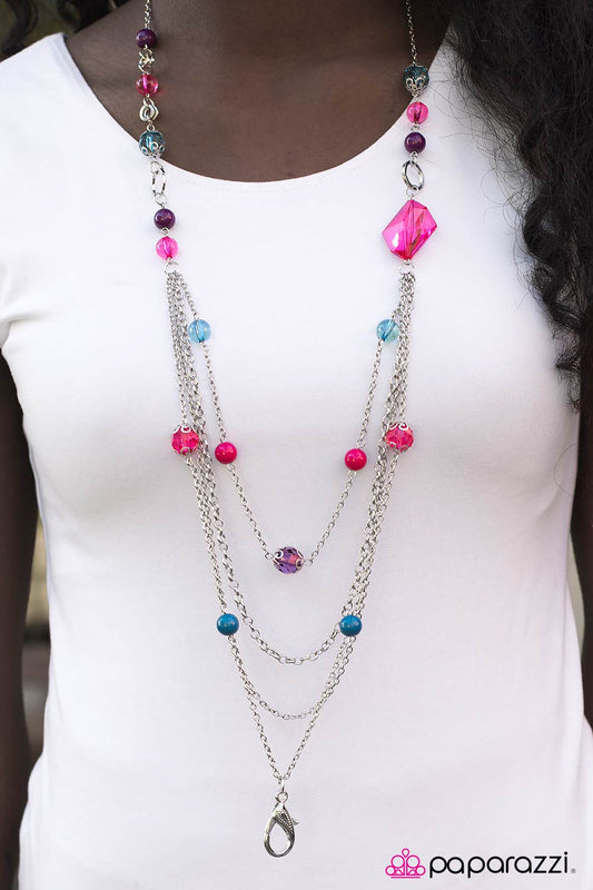 My Good Side - Paparazzi Lanyard necklace