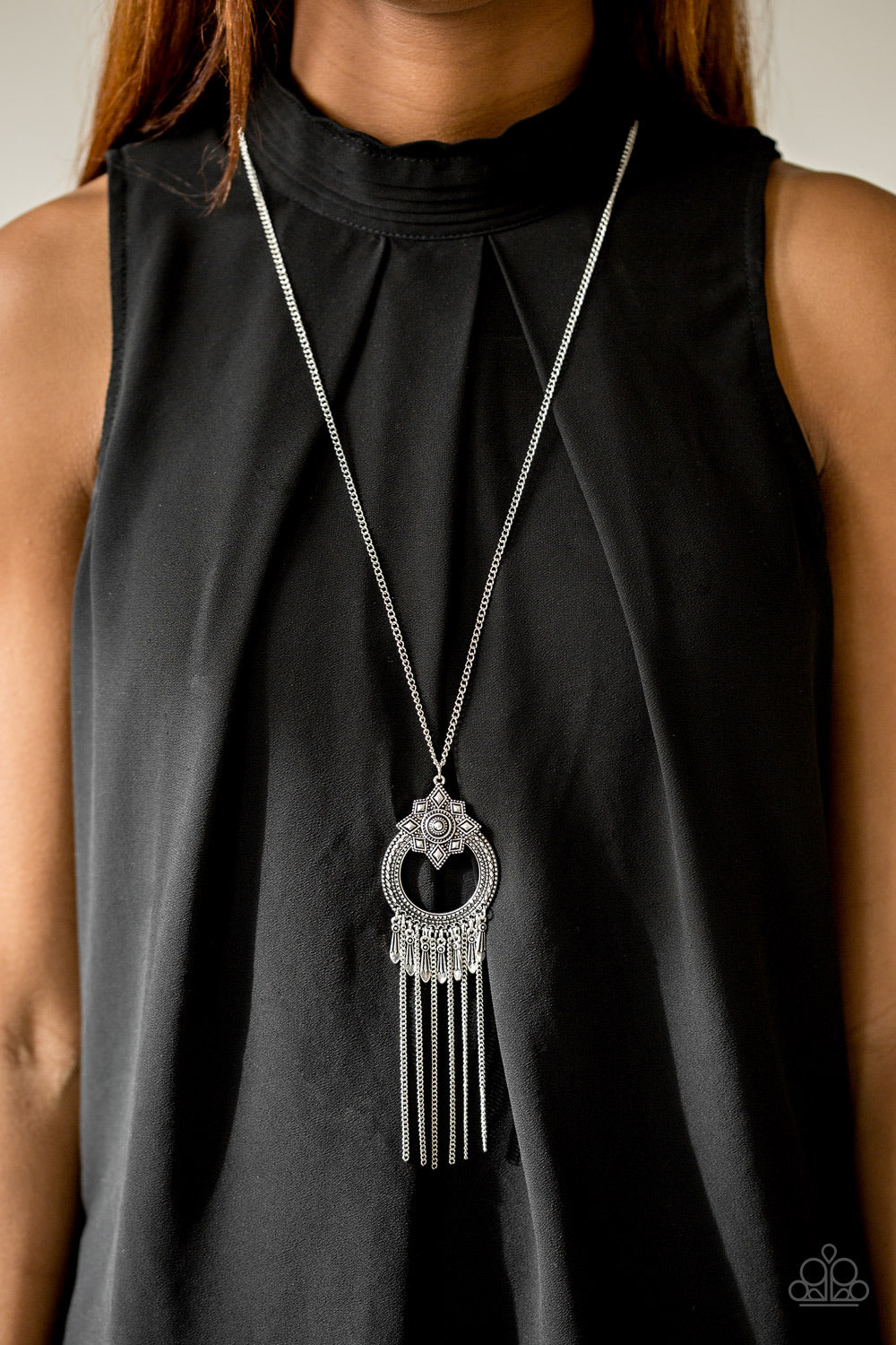 My Main Mantra - silver - Paparazzi necklace