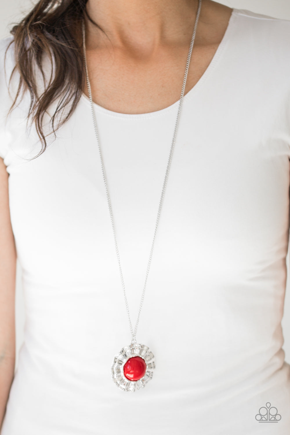 My Primary Color - red - Paparazzi necklace