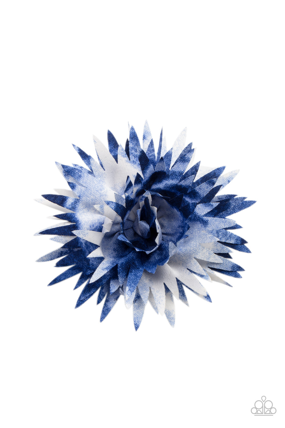 My Favorite Color Is Tie Dye - blue - Paparazzi hair clip
