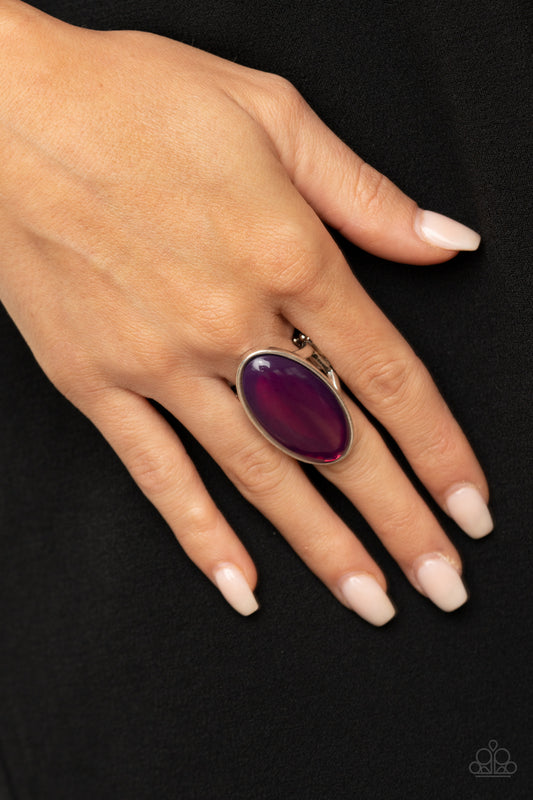 Mystic Moon - purple - Paparazzi ring