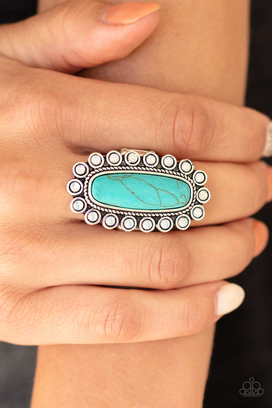 Mystic Oasis - blue - Paparazzi ring