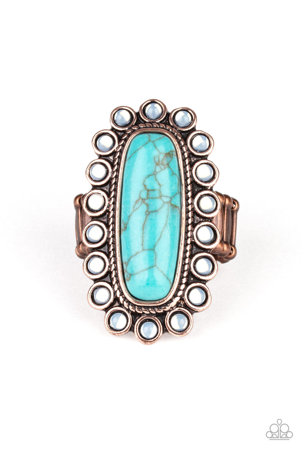 Mystic Oasis - copper - Paparazzi ring