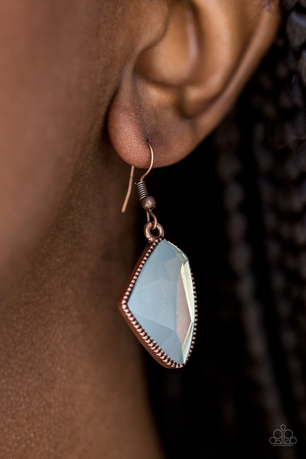 Mystic Mist - copper - Paparazzi earrings