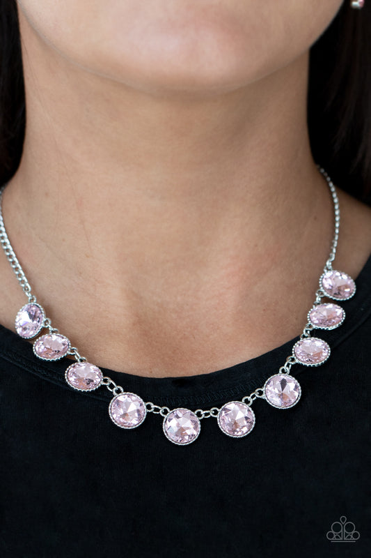 Mystical Majesty - pink - Paparazzi necklace