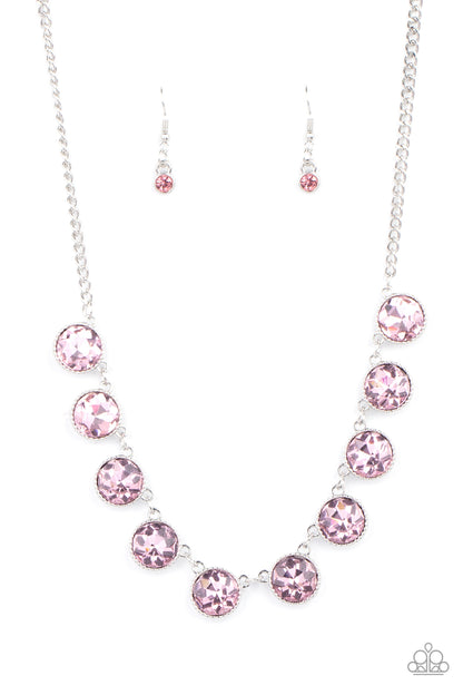 Mystical Majesty - pink - Paparazzi necklace