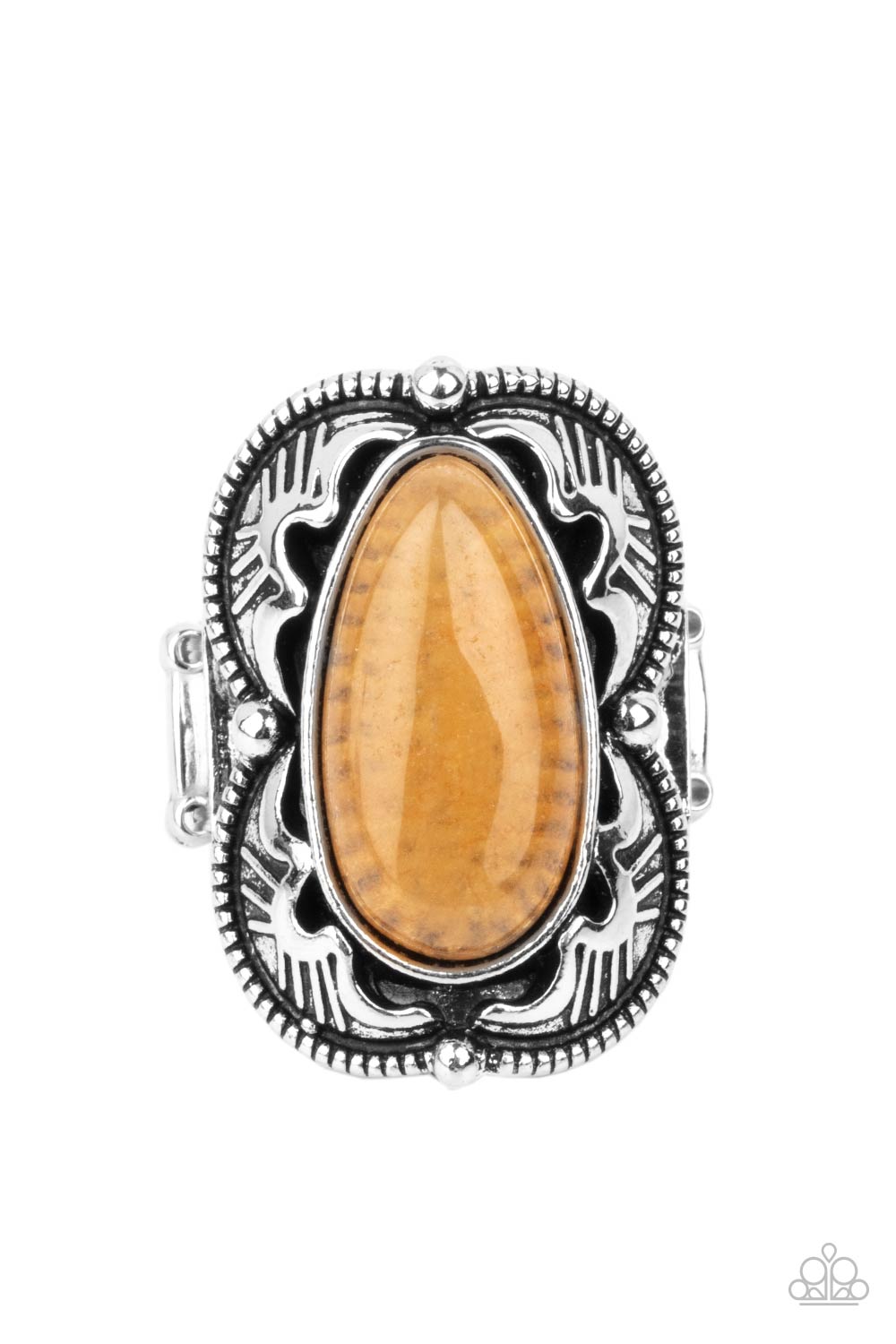 Mystical Mambo - orange - Paparazzi ring