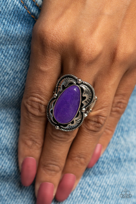 Mystical Mambo - purple - Paparazzi ring