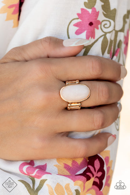 Mystical Mantra - gold - Paparazzi ring