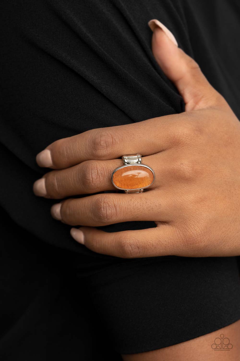 Mystical Mantra - orange - Paparazzi ring