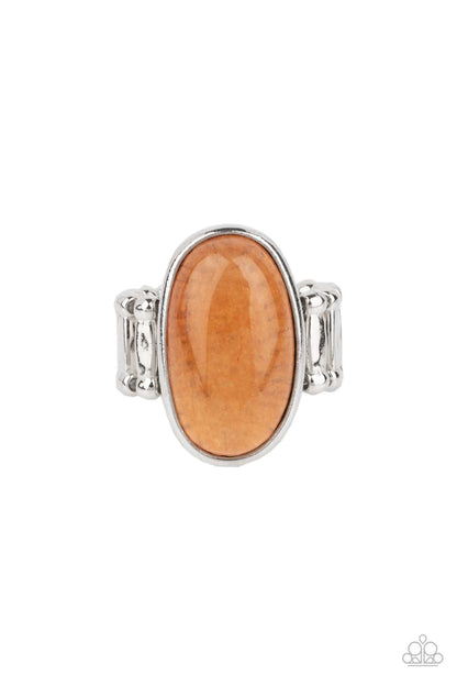 Mystical Mantra - orange - Paparazzi ring