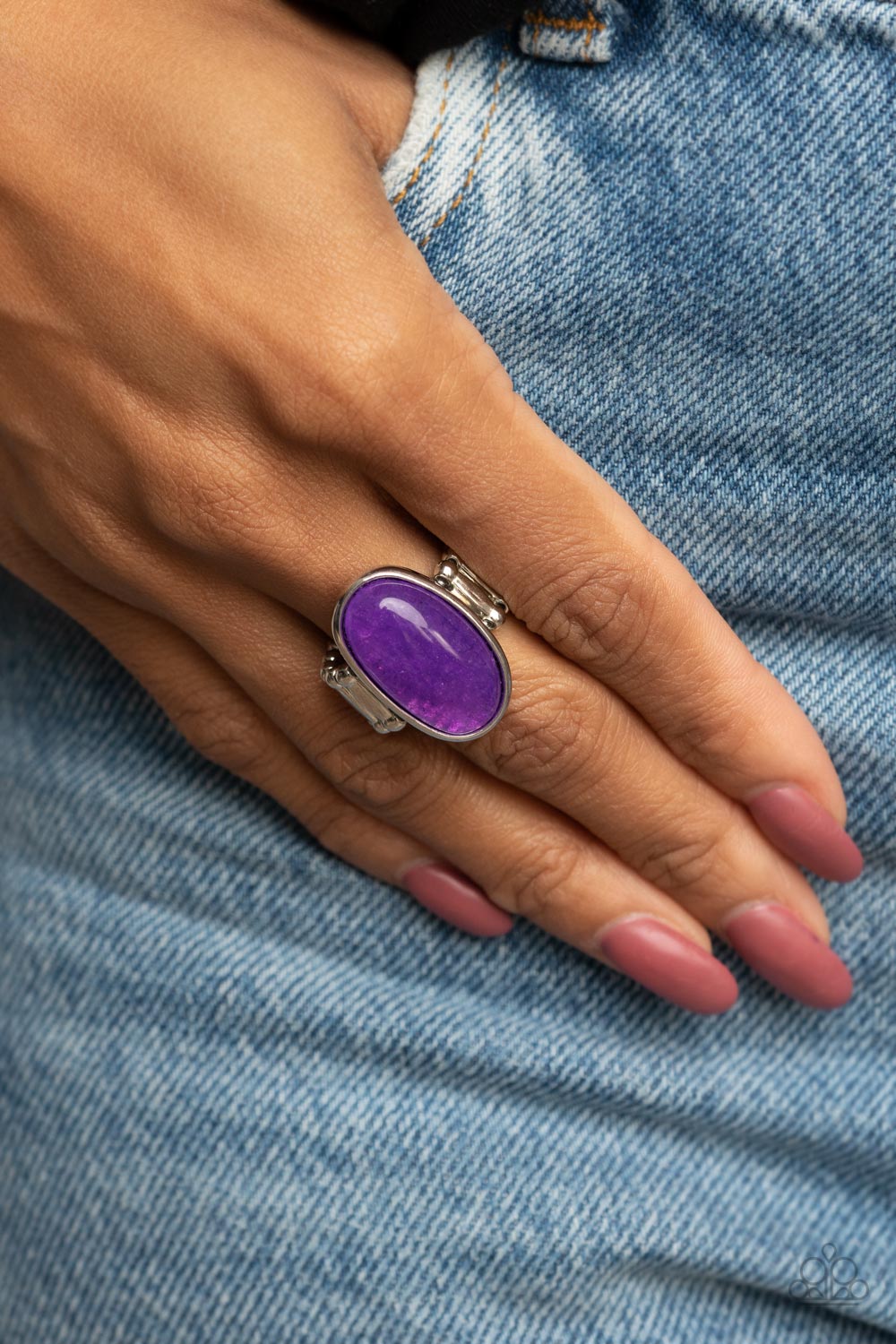Mystical Mantra - purple - Paparazzi ring