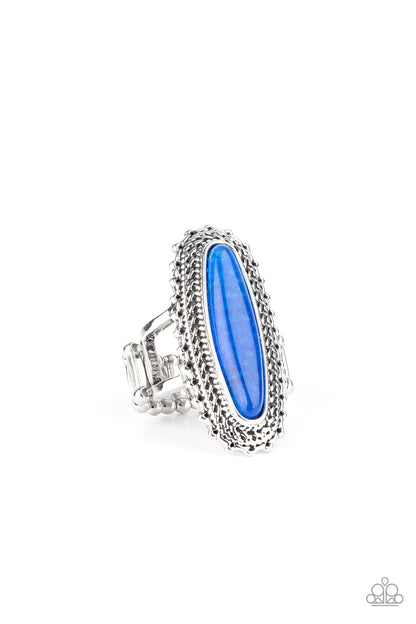 Mystical Mecca - blue - Paparazzi ring