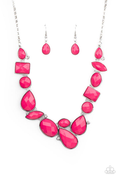 Mystical Mirage - pink - Paparazzi necklace