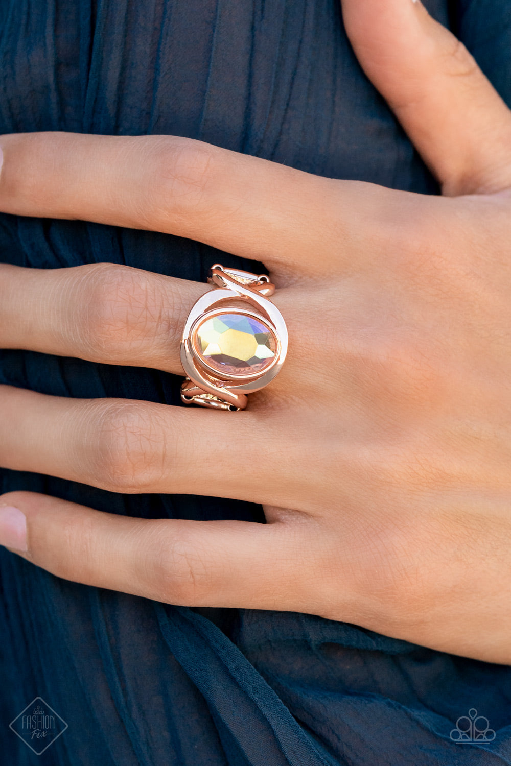 Mystical Treasure - rose gold - Paparazzi ring