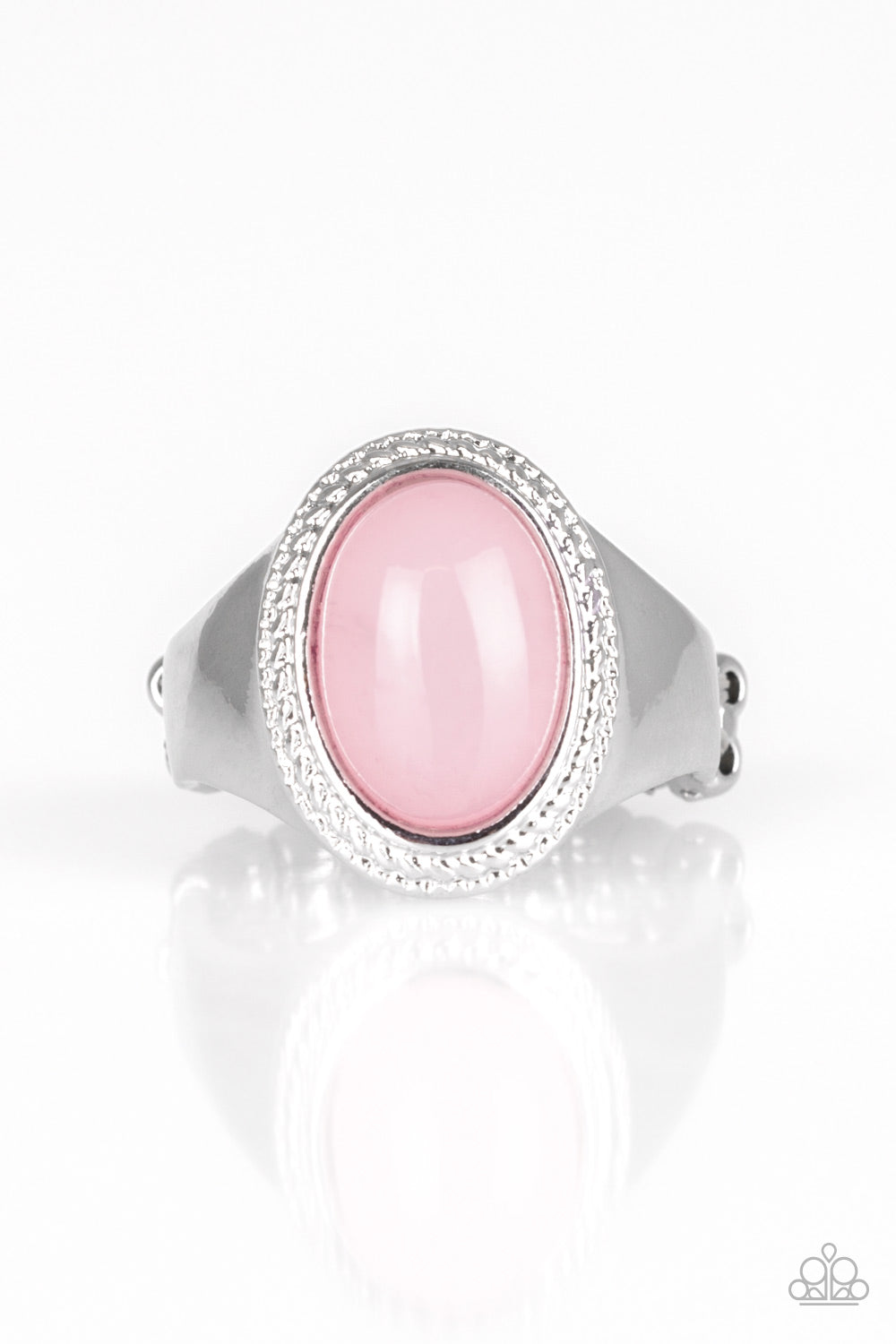 Mystically Malibu - pink - Paparazzi ring
