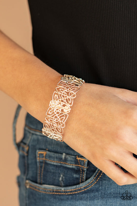 Namaste Gardens - rose gold - Paparazzi bracelet