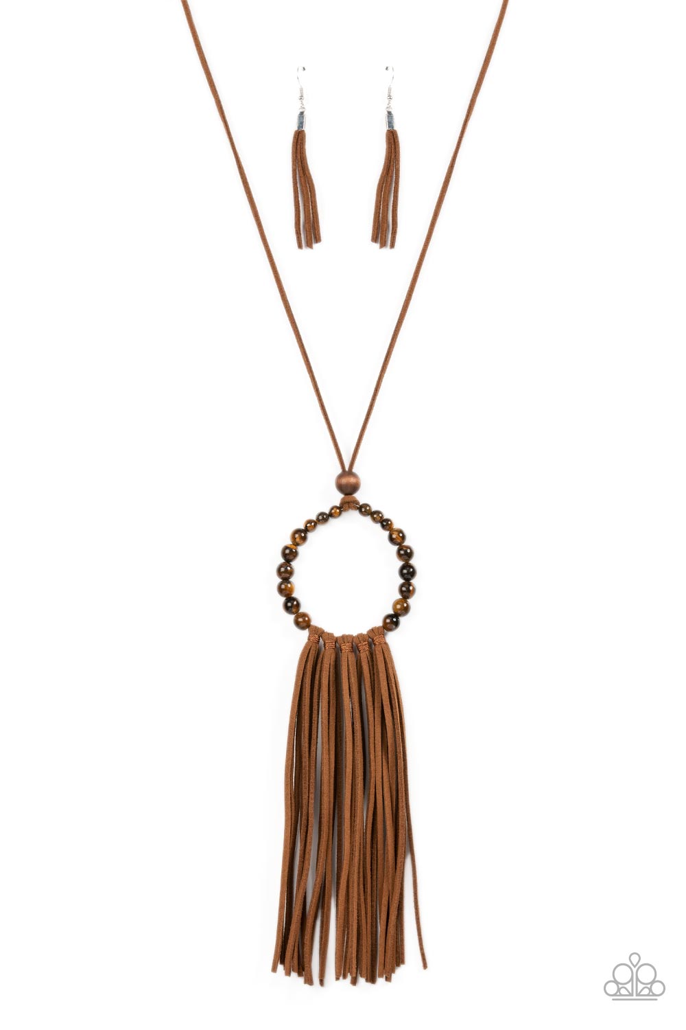 Namaste Mama - brown - Paparazzi necklace